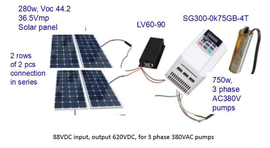 solar power booster circuit